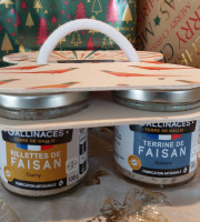 Terre de Gallie - COFFRET QUATUOR BOIS TERRINES ET RILLETTE