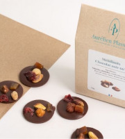 Aurélien Plassard Chocolatier - Mendiants noir 66%