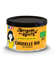 La Brigade des Epices - Cannelle BIO de Madagascar en poudre - 80g
