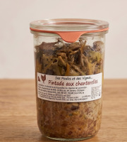 Des Poules et des Vignes à Bourgueil - Pintade  Aux Chanterelles