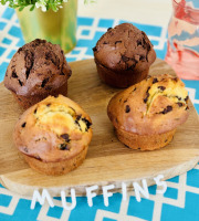 Le Pain d'Hervé - Lot de 4 Délicieux Muffins