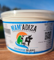 Mam'Adiza - Fromage blanc nature 500g