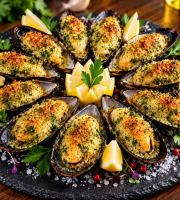 Le Paradis d'Escargot - Moules farcies au beurre d’escargot