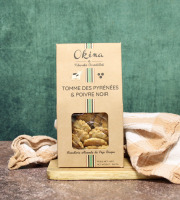 Fromage Gourmet - Biscuits Tomme des Pyrénées & Poivre Noir 80g
