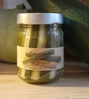 Les Vergers de la Vautée - Courgettes en Pickles
