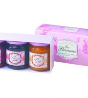 Muroise et Compagnie - Coffret Collection Les Précieuses Complet - 3 Pots de Confitures