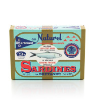 SARL Kerbriant ( Conserverie ) - Sardines au Naturel à teneur réduite en sodium - 115g