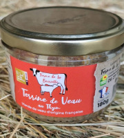 Ferme de la Bouriette - Terrine de veau au tym 180g