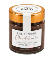 Maison Sailler Berthaz - Pâte à tartiner chocolat noir noisettes & crêpes dentelles