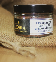 Leohia - Les Accords Lentilles, Champignons & Eclats de Noix 190g
