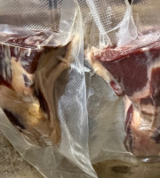 L'OLIVERAIE DU COUDON - JAMBON PATANEGRA DE BELLOTA 100% IBERIQUE  570GR