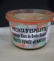 Bassilour Gourmet - Polenta d'Espelette, fromage blanc de brebis basque et truite fumée