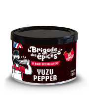 La Brigade des Epices - YUZU PEPPER - Assaisonnement pour la volaille - Yuzu et poivres - 100g