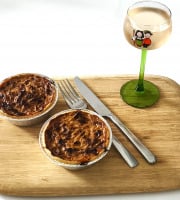 Traiteur Gourmet d'Alsace - Tartes à l'oignons individuelles 2 pièces 440Gr