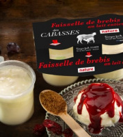 Fromagerie des Cabasses - Faisselles de brebis - Lot de 2 - 200g