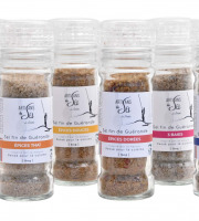 Artisans du Sel - Sélection Moulins Sels Aromatisés – 6 Recettes épices Artisans du Sel (80g x6)