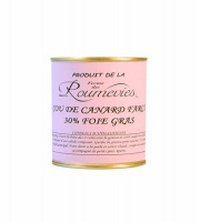 La Ferme des Roumevies - Cou de canard farci 30 % de foie gras entier 350g