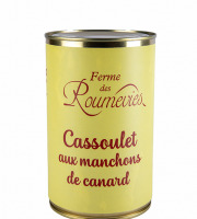 La Ferme des Roumevies - Cassoulet périgourdin aux manchons de canard confits 1150 g