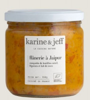 Karine & Jeff - Lentilles corail, légumes et lait de coco 6x350g