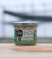 Les Nouvelles Fermes - Rillettes de truite au basilic 90g