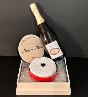 La Fromagerie Marie-Anne Cantin - COFFRET DE NOËL - TRUFFÉ DE LA MARNE ET CHAMPAGNE