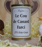 Lagreze Foie Gras - Le Cou de Canard Farci au Foie Gras 25% 12x400g