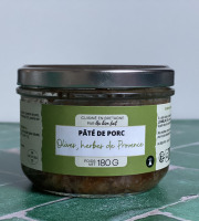 Au Bien Fait - Pâté de porc Olives, herbes de Provence - 180G