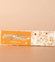 Maison Jonquier - Nougat blanc tendre à l'orange - 100g - Artisanal