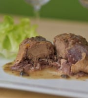Maison Micouleau - Cuisse de canard farcie au foie gras 7% sauce aux morilles 380g