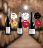 Domaine de la Chopinière du Roy - Coffret Or et Argent - 3 bouteilles de vins rouges Saint Nicolas de Bourgueil médaillés - 3 x 75 cl