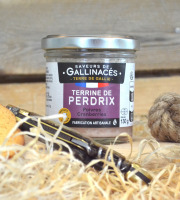 Terre de Gallie - Terrine de perdrix poivres cranberries