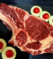 LA FERME DE COLLONGE - Côte de bœuf Brune des Alpes - 1,3kg