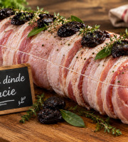 Ferme de la Paumerais - [Précommande] ROTI DE DINDE FARCI 2 KG