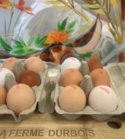 La Ferme Durbois - Oeufs fermiers plein air x12