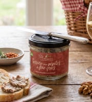 Le Tuyé de Mésandans - Terrine aux pépites de foie gras  sans nitrite - 180g