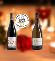 Domaine de la Chopinière du Roy - À deux c’est mieux - Coffret Duo vin de Loire Rouge et Blanc aromatique pour couple - 2 x 75 cl