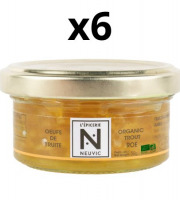 Caviar de Neuvic - Œufs de Truite France BIO 50g - Lot de 6