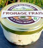 La Ferme des Cara-Meuh - Fromage frais ail et fines herbes BIO - 180g