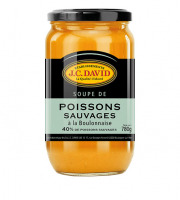 Etablissements JC David - Soupe de poissons sauvages à la Boulonnaise - 780g