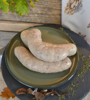 Terre de Gallie - "SPECIAL FETES" SAUCISSES DE FAISAN GIROLLES *8