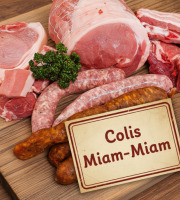 Ferme de la Paumerais - COLIS DE PORC "MIAM-MIAM" (x1) - 8 Kg
