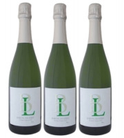 Bonas Lisse Vignoble - Baron de Lisse, Méthode Traditionnelle, Brut x3