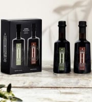 Domaine de LEOS - Coffret découverte - L'Huile d'olives Fruité Vert & Fruité mûr - 2x100ml