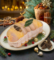 Maison Lascours - [Précommande] Rôti de Chapon farce aux Morilles - 2 kg