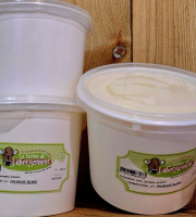 La Ferme de Labergement - Fromage blanc battu 1 kg - Lot de 3