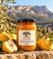 L'OLIVERAIE DU COUDON - PUREE DE COING BIO 700GR