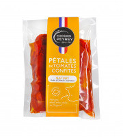 Maison Peyrey - Pétales de Tomates® Confites - Nature, à l’huile - 150 g
