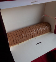 L'Auvergnat - Buche glacée Spéculoos/ Café 10/12 part