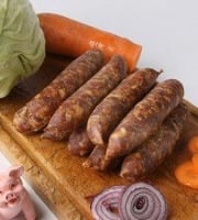 La Ferme du Louvier - Saucisse fumée à cuire 240g