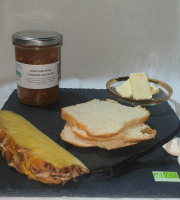 La Ferme du Montet - Confiture Extra d'ananas vanille BIO - 220 g